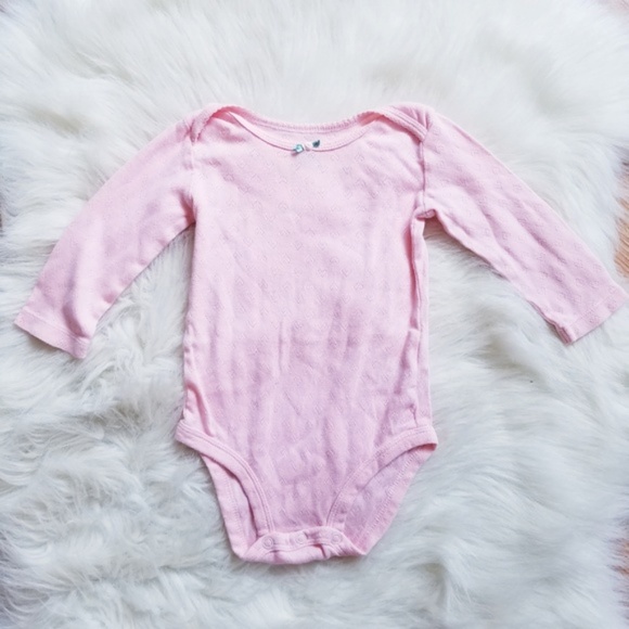 Carter's 4 Piece Set Baby Girl Long Sleeve Onesie - Picture 5 of 8